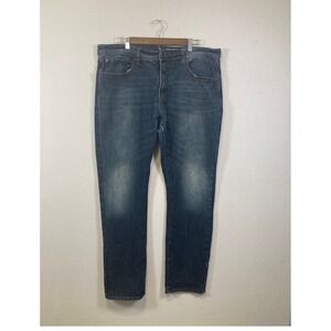 MBX Slim Stretch Denim Jeans Men Size‎ 38x32 Blue Wash Premium Apparel